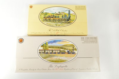 Lot 526 - Bachmann HO Gauge 'The DeWitt Clinton' and 'Lafayette' early American Train Packs (2)