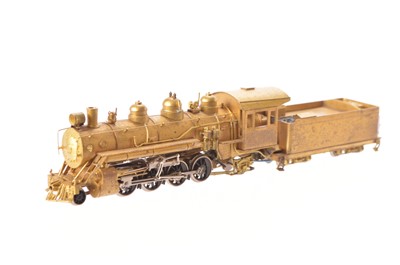Lot 531 - Sekino Models Japan unpainted Brass HOn3 Gauge  East Broad Top Mikado SM-14 2-8-2 Locomotive and 8-wheel bogie tender