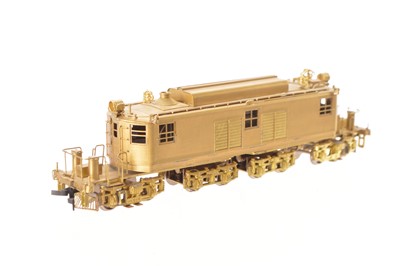 Lot 540 - Alco Models Japan unpainted Brass HO Gauge New York Central Electric 7-3A 4-4-4-4 Locomotive