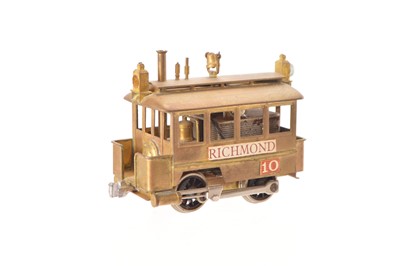 Lot 546 - Ken Kidder Japan unpainted Brass HO Gauge 3526 0-4-0 Steam Switcher