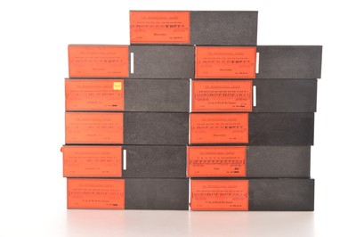 Lot 560 - Westwood Fort Wayne Indiana HO Gauge boxed Pennsylvania Limited unmade Coach Kits (11)