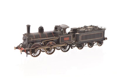 Lot 562 - EM Gauge LNWR lined black 'Cauliflower' class 0-6-0 1268 Locomotive and Tender