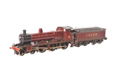Lot 565 - 00 Gauge Lawrence Goddard (1996) Midland maroon ex Glasgow and South Western Railway Manson Class 3p 4-6-0 14666 Locomotive and Tender