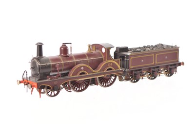 Lot 567 - 00 Gauge Midland Railway maroon Johnson 2-4-0 No 132 Locomotive and Tender