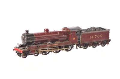 Lot 573 - 00 Gauge L Goddard (1997) Midland Railway ex Highland Railway maroon Clan Class 4-6-0 14769 'Clan Cameron' Locomotive and Tender