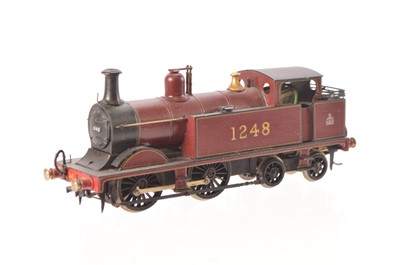 Lot 576 - 00 Gauge Midland Railway maroon Johnson 0-4-4 1248 Tank Locomotive