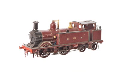 Lot 577 - EM Gauge Midland Railway maroon Johnson 0-4-4 112 Tank Locomotive