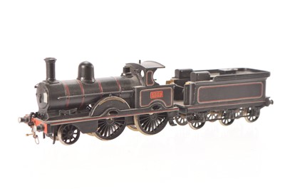 Lot 581 - 00 Gauge LNWR lined black Newton Class rebuilt as Precedent Class 'Jumbo' 2-4-0 1525 'Abercrombie' Locomotive and Tender