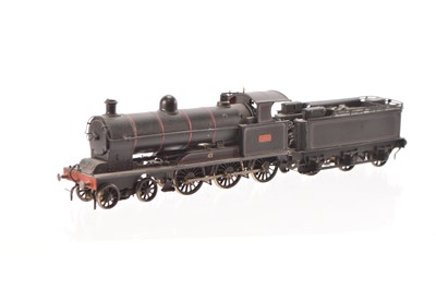 Lot 584 - EM Gauge LNWR lined black Prince of Wales class 4-6-2 1686 Locomotive and Tender