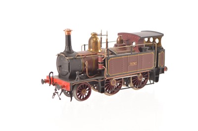 Lot 586 - 00 Gauge Sharp Stewart Isle of Wight maroon 2-4-0 'Ryde' Tank Locomotive