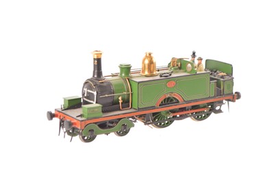 Lot 610 - Dawson and Studley 1984 Kitbuilt 00 Gauge North London Railway green 4-4-0 Open Cab Tank No 72