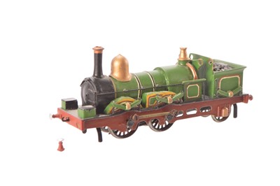 Lot 612 - Kit/Scratchbuilt 00 Gauge London and Dover Railway lined green 0-4-2 Tank Locomotive 'Scotchman'