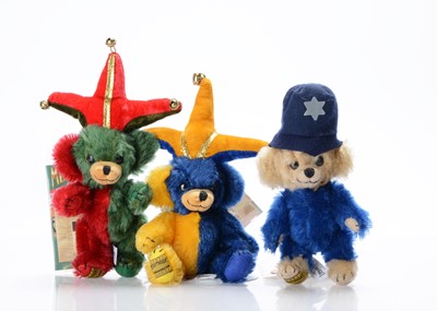 Lot 35 - Three small Merrythought Cheeky teddy bears
