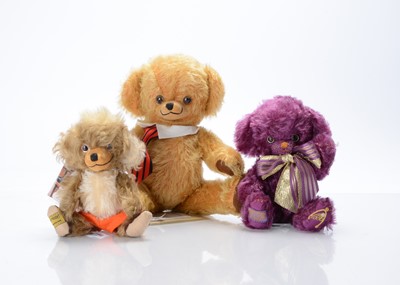 Lot 36 - Three limited edition Merrythought Cheeky teddy bears