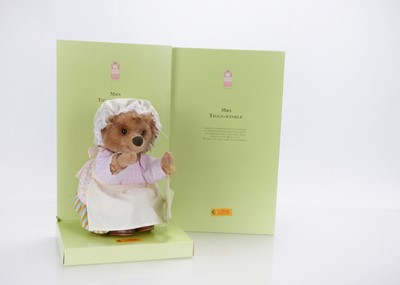 Lot 53 - A Steiff limited edition Beatrix Potter Mrs Tiggy-Winkle