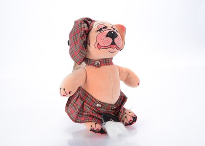Lot 98 - A Merrythought limited edition Bonny MacBonzo replica dog