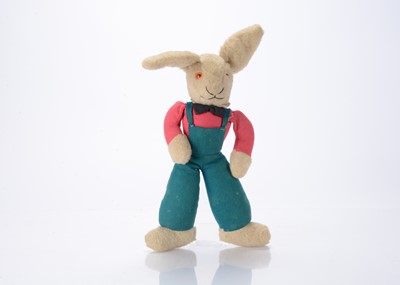 Lot 124 - A 1950s Dean’s Rag Book Co dressed rabbit