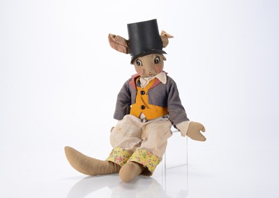 Lot 125 - A Georgene Averill Company Uncle Wiggily Longears rabbit, 1940s