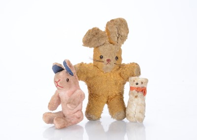 Lot 134 - A small German pink rabbit