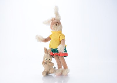 Lot 143 - A post-war Schuco bigo-bello girl rabbit