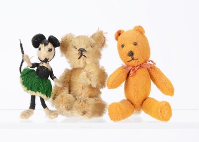 Lot 160 - A 1950s Schuco miniature teddy bear
