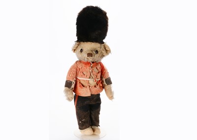 Lot 174 - A Merrythought Bingie Guardsman teddy bear, circa 1936