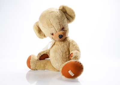 Lot 242 - A large 1958-61 Merrythought nylon Cheeky teddy bear