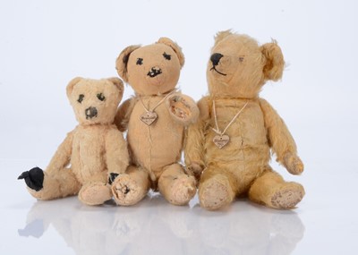 Lot 263 - Three small British teddy bears