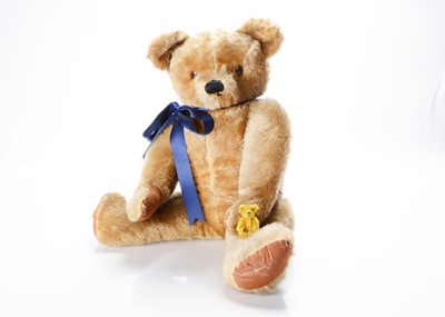 Lot 281 - A large Chad Valley teddy bear, with provenance