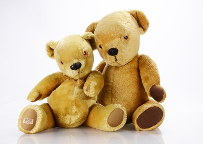 Lot 301 - Two post-war Merrythought Pooh teddy bears