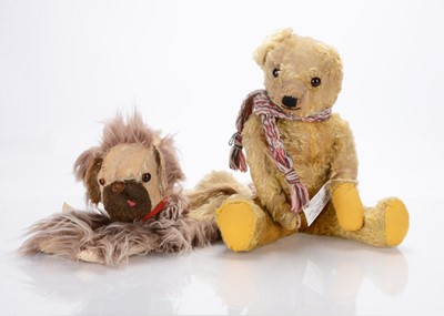 Lot 309 - A 1930s British teddy bear