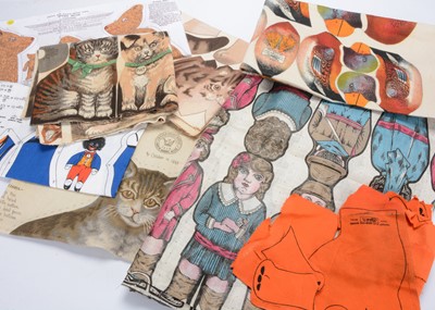 Lot 317 - A collection of Dean Rag Book Co. sheets to cut-out