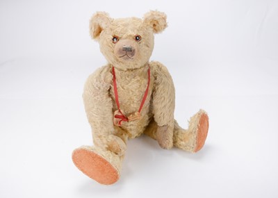 Lot 346 - Sir Edward Bear, a large 1920s Farnell teddy bear with mysterious provenance