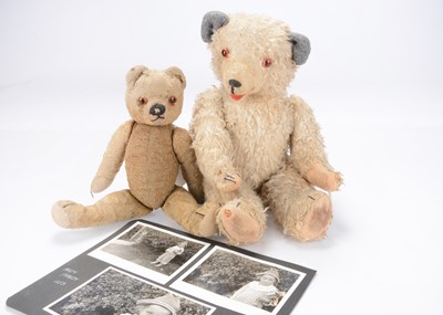 Lot 366 - Two post-war teddy bears
