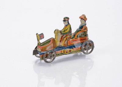 Lot 378 - A Japanese Penny Toy open touring car