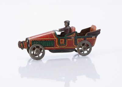 Lot 381 - A Japanese Penny Toy open touring car
