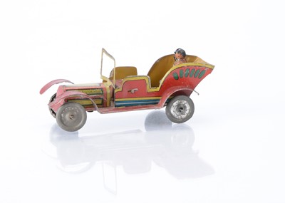 Lot 384 - A Japanese Penny Toy open touring car