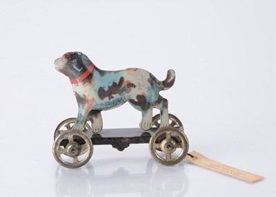 Lot 414 - A Japanese Penny Toy sample dog