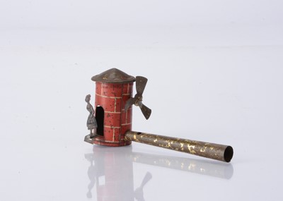 Lot 437 - A German Penny Toy windmill whistle