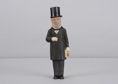 Lot 459 - A late 19th century German composition French President Grévy container