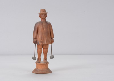 Lot 502 - An 19th century Grödnertal swaying miner