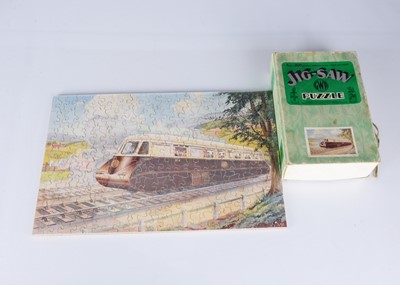 Lot 531 - A Chad Valley GWR railway ‘The Streamline Way’ jig-saw puzzle