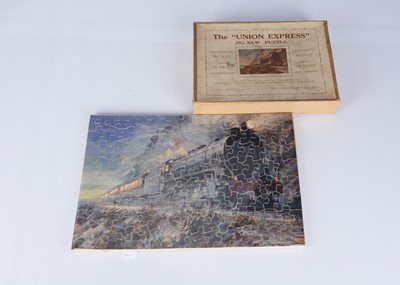 Lot 532 - An A.V.N. Jones & Co. Ltd. The ‘Union Express’ South African railway jig-saw puzzle