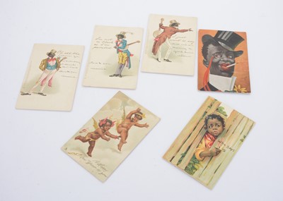 Lot 544 - One hundred and seventy eight Black Americana postcards