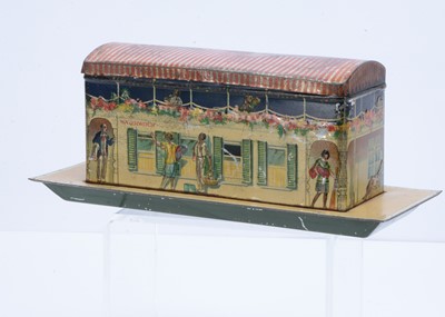 Lot 562 - A Jacobs & Co’s ‘Waterwitch’ House Boat biscuit tin