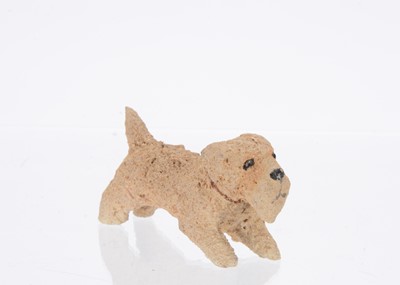 Lot 574 - A Forest Toys of Brockenhurst running sealyham
