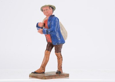 Lot 592 - A mid 19th century Thüringen man with sack