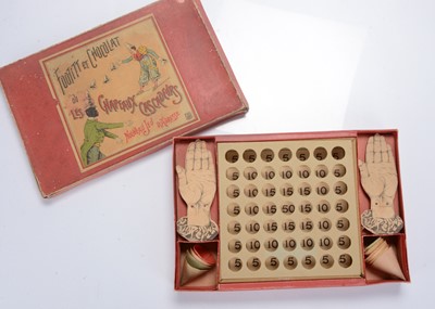 Lot 608 - A Footitt et Chocolate ou Les Chapeaux Cascadeurs game, circa 1900