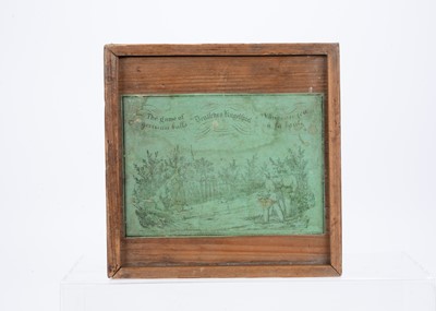 Lot 655 - A 19th century box for ‘The Game of German Balls’