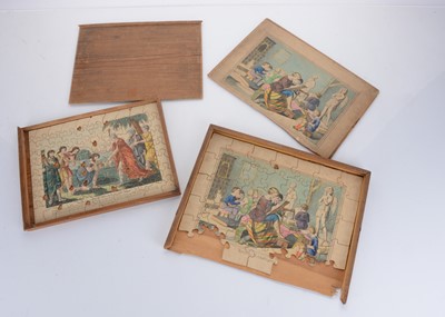 Lot 667 - Two 19th century German dissected puzzles
